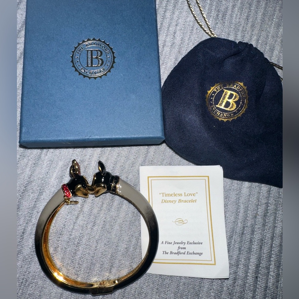 Gold Disney Bracelet from The Bradford Exchange
